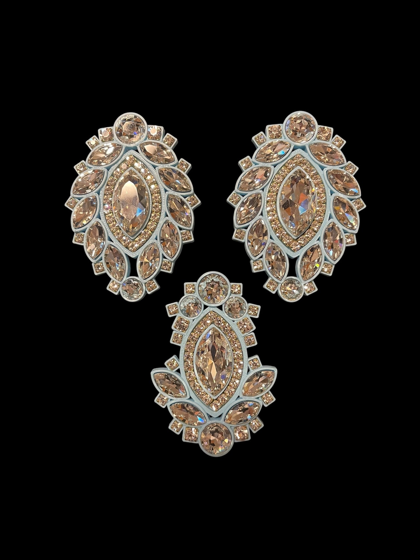 Bette - Lt. Blue/Crystal