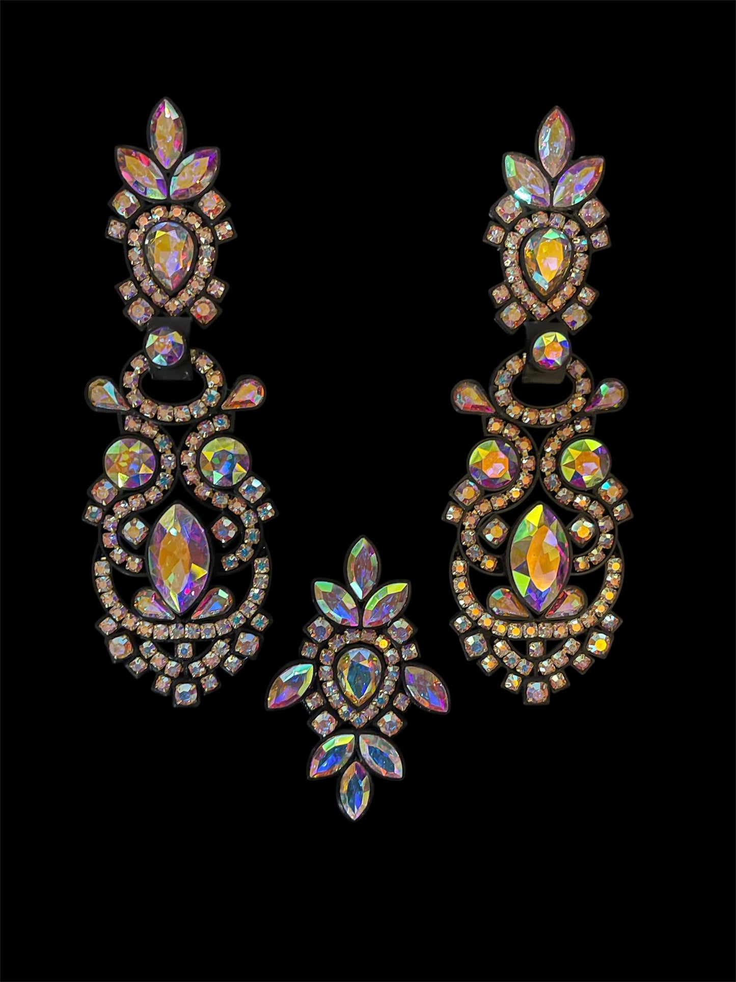 Natalie - Crystal AB / Black