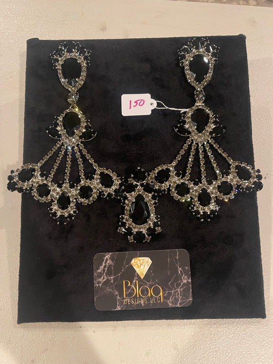 Jet and black diamond