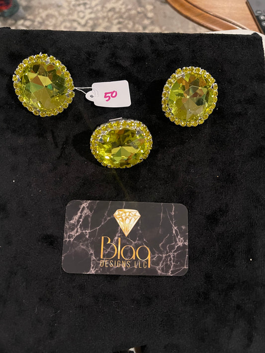 Citrine buttons